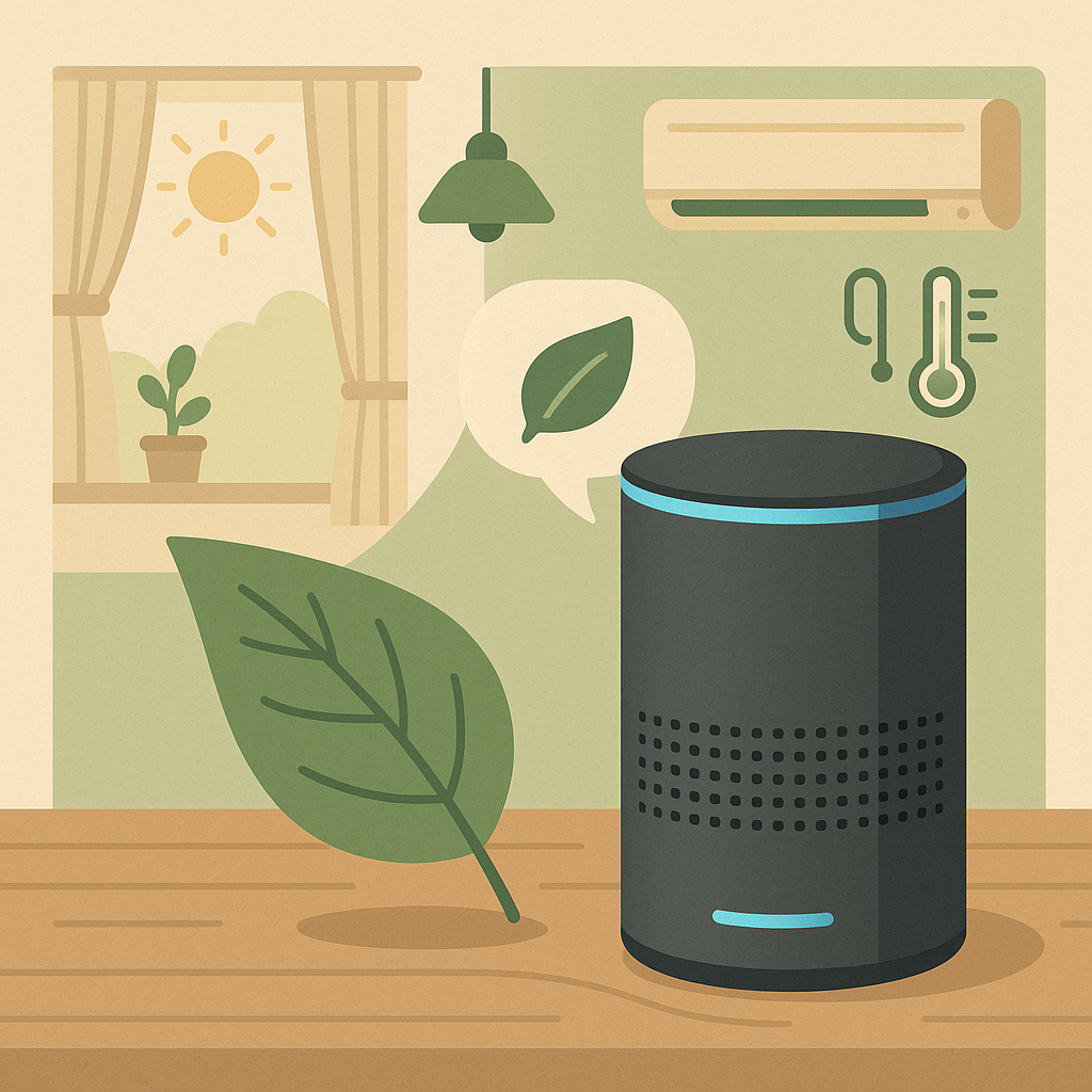 AI스피커와 친환경 생활