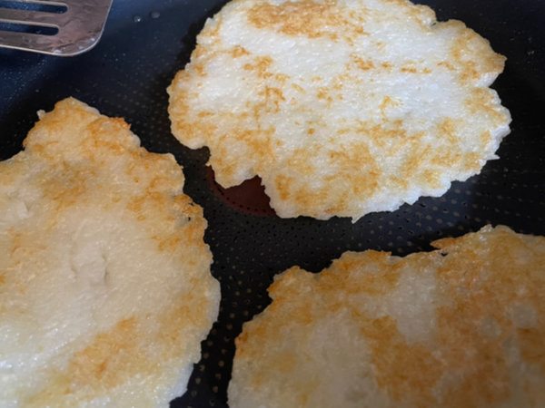 감자전 레시피 - 모두 뒤집은 후, 마지막 30초는 강불, 바삭함 극대화