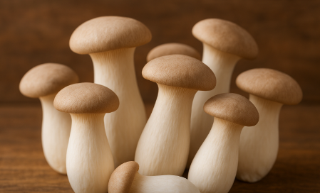 새송이버섯의 모습