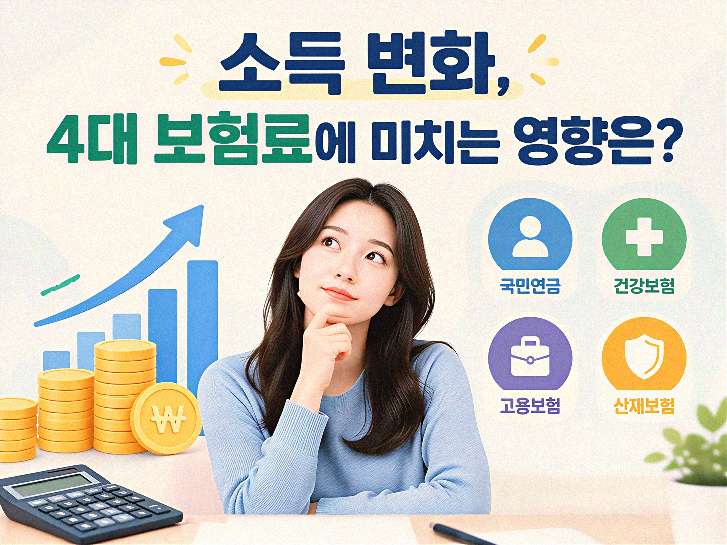 4대 보험 기준 달라지는 소득, 언제쯤일까