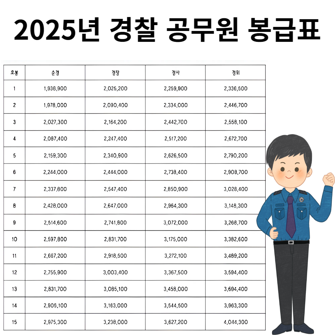 경찰 급여