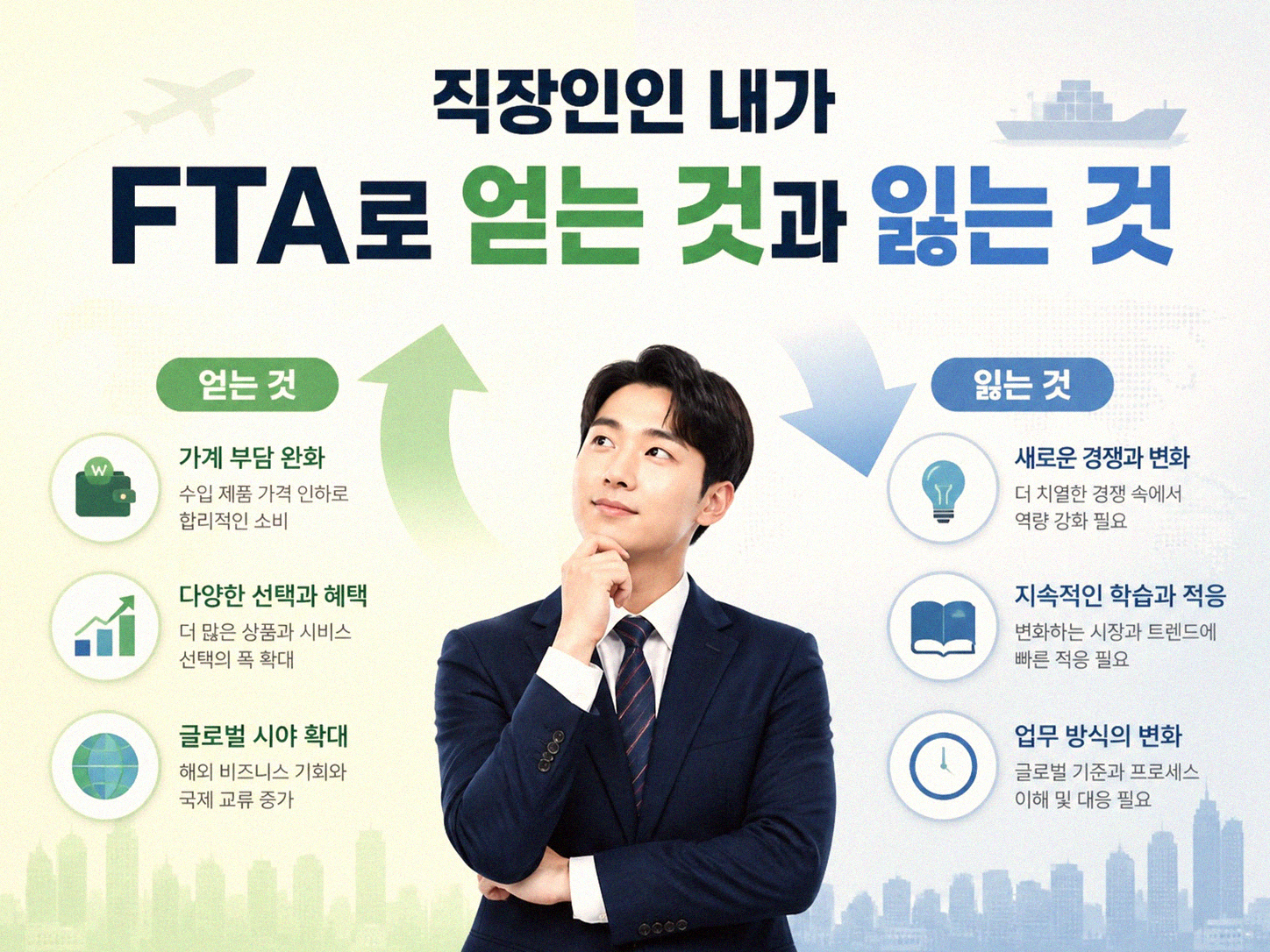 FTA 체결, 내가 득 볼까 손해 볼까? 3년차 직장인의 경험 정리