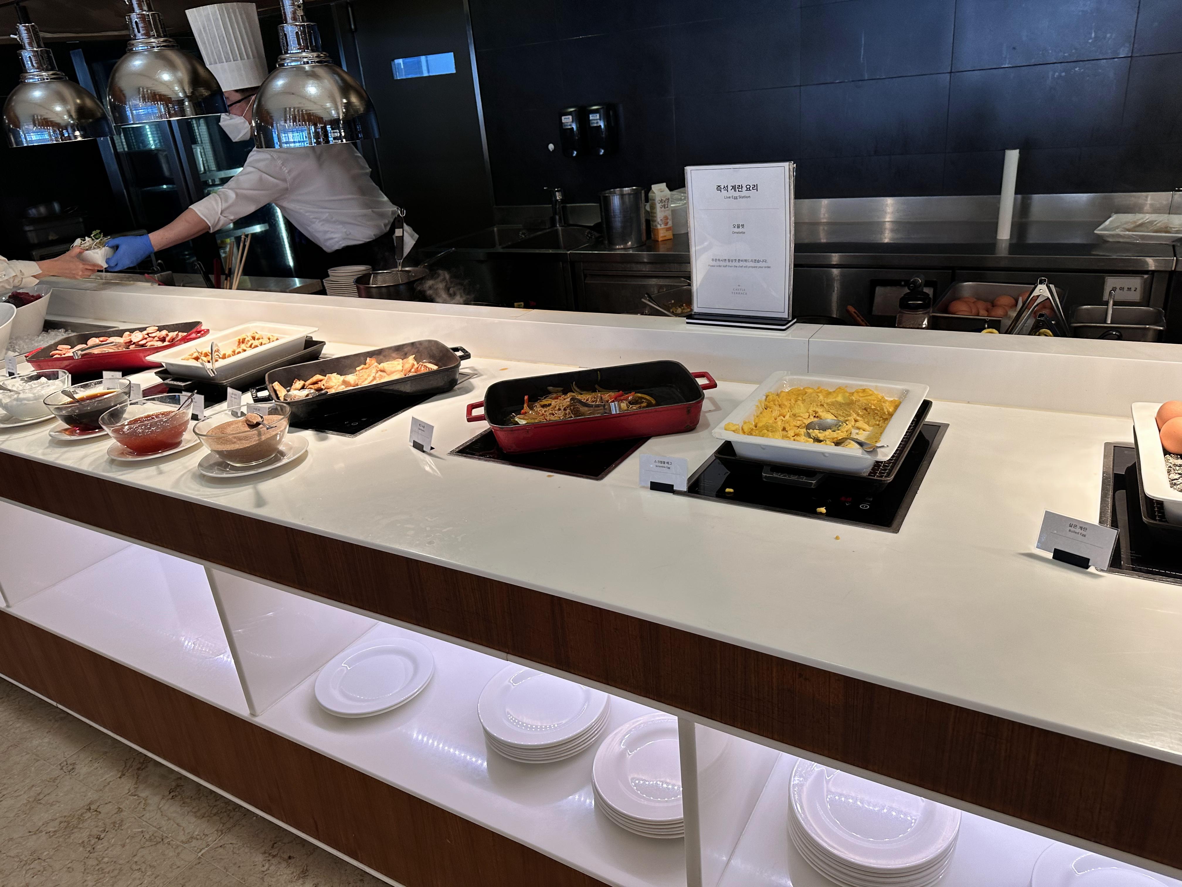 캐슬테라스 음식