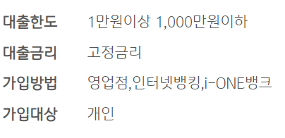 근로자생활안정자금대출