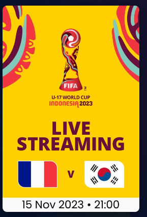 알트태그-한국대 프랑스 경기 스트리밍 안내