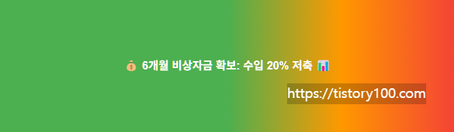 비상자금 확보 이미지