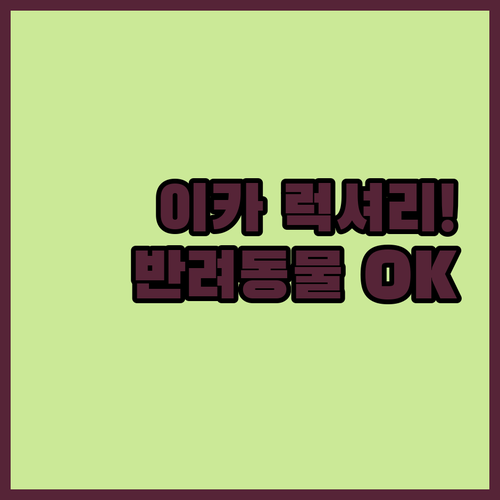 가족 여행객을 위한 이카 럭셔리 리조..