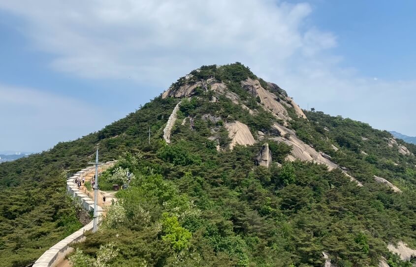 인왕산 정상