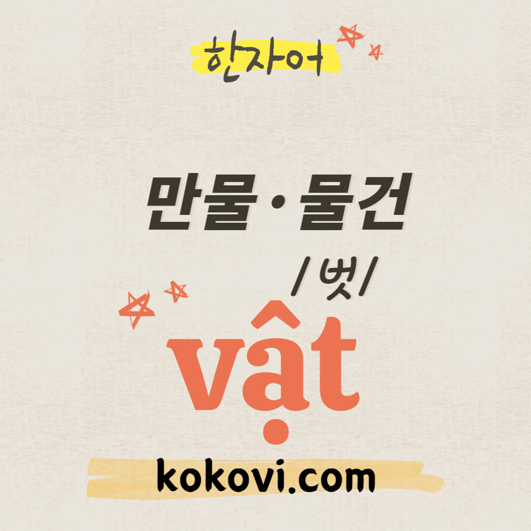 한자음 vật 썸네일