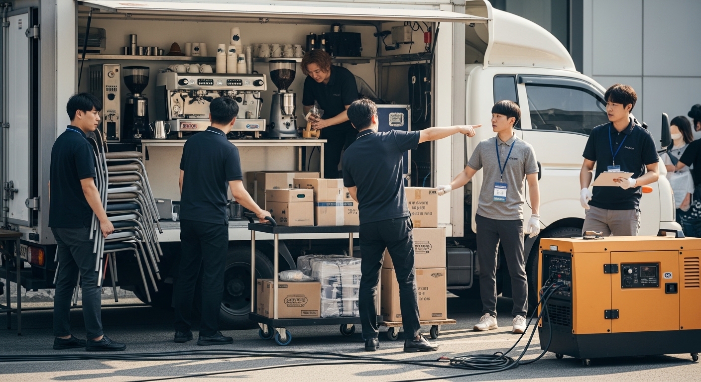 커피차 업체 견적 비용 모르면 손해