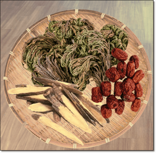 부처손 차 만들기