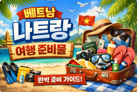 베트남 나트랑 여행 준비물