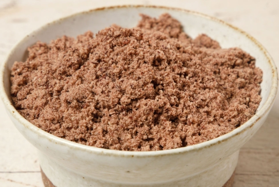 한국의 떡 종류 기름떡볶이-팥고물