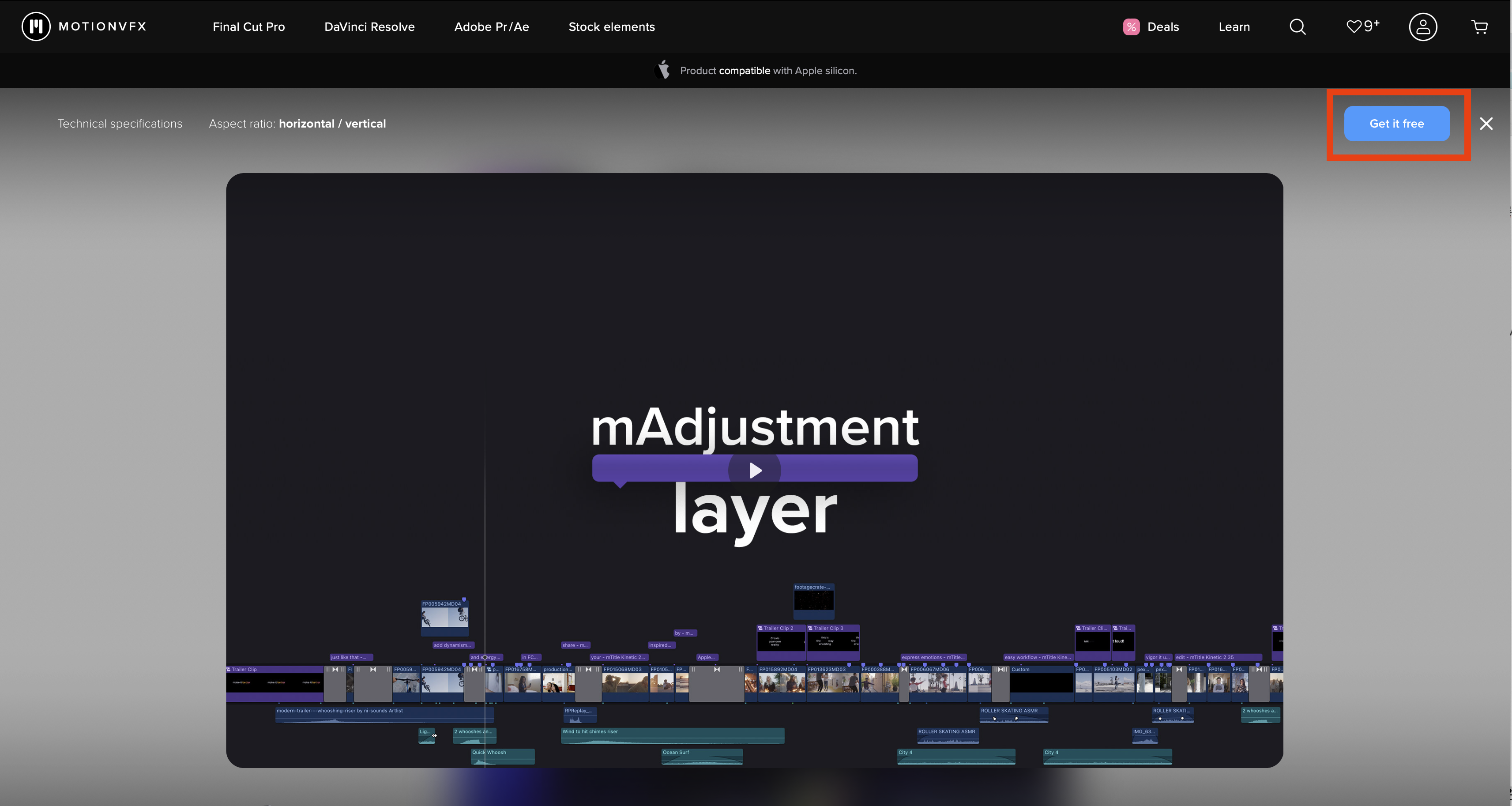 mAdjustment layer 이미지