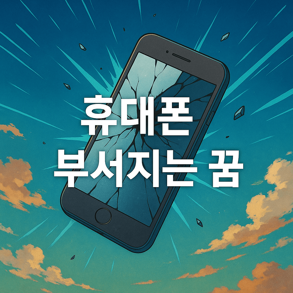 휴대폰 부서지는 꿈 해몽