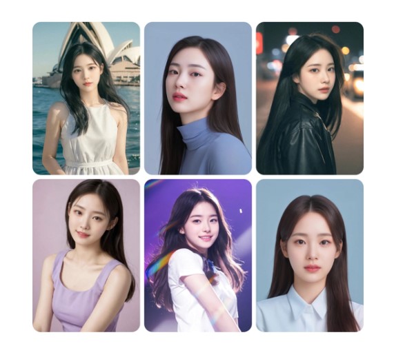 AI 사진 프로필 사이트