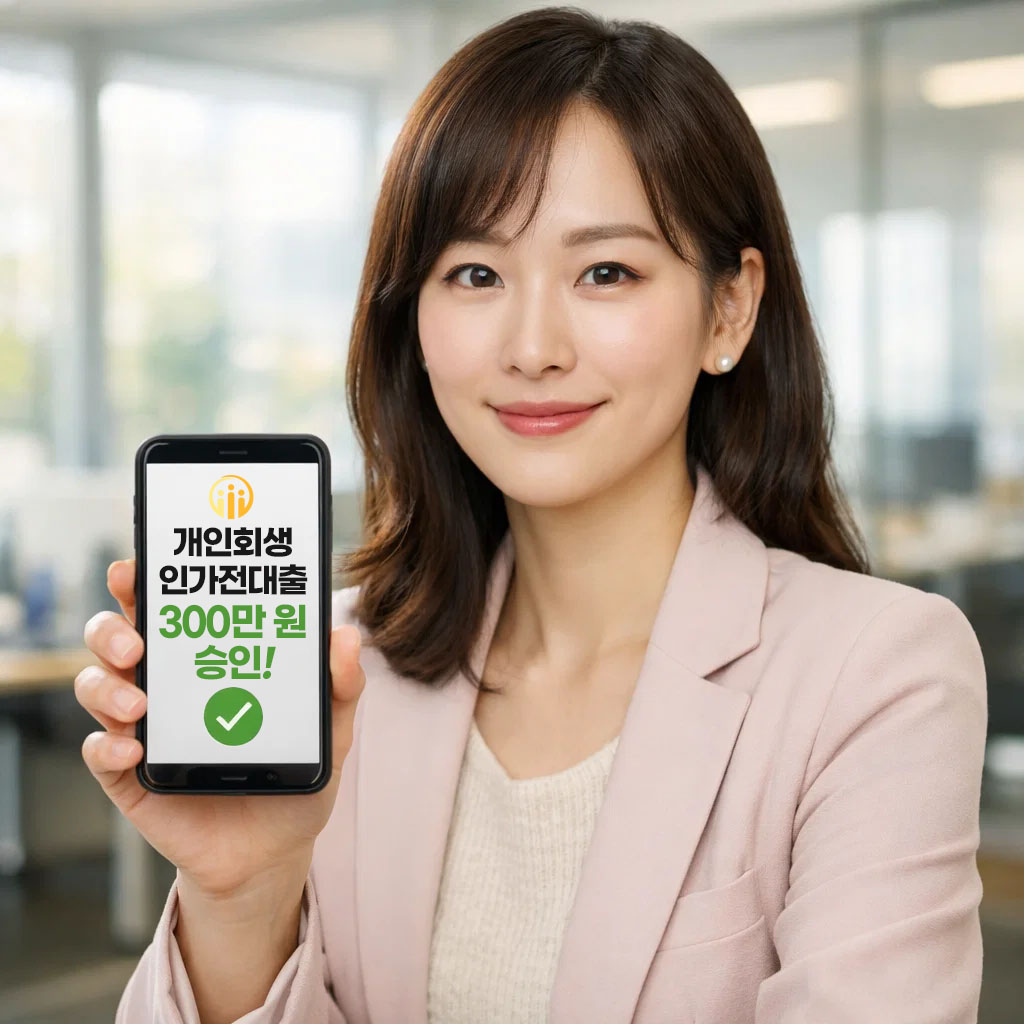 개인회생 개시결정 대출 승인 사례