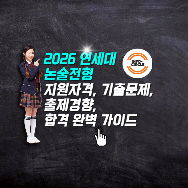 2026 연세대 논술전형 지원자격, 기출문제, 출제경향, 합격을 위한 완벽 가이드