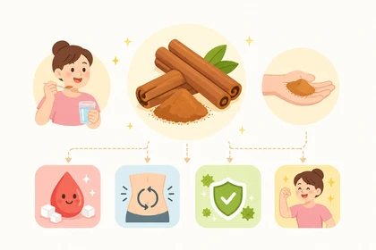 혈당 관리에 도움되는 시나몬 가루 효능1