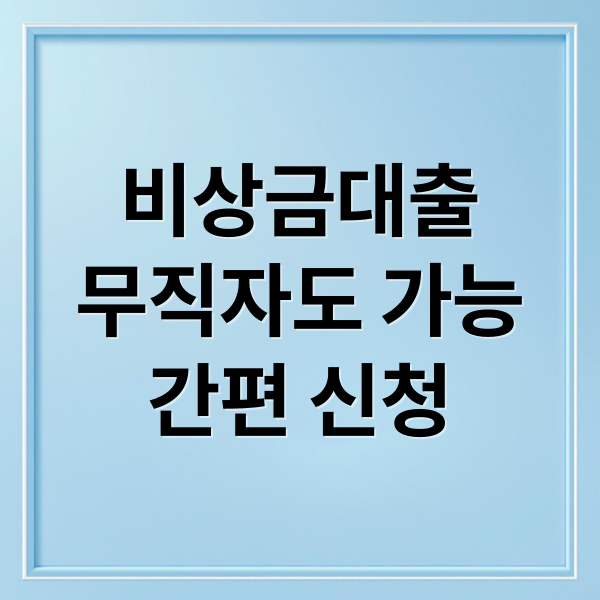 비상금대출