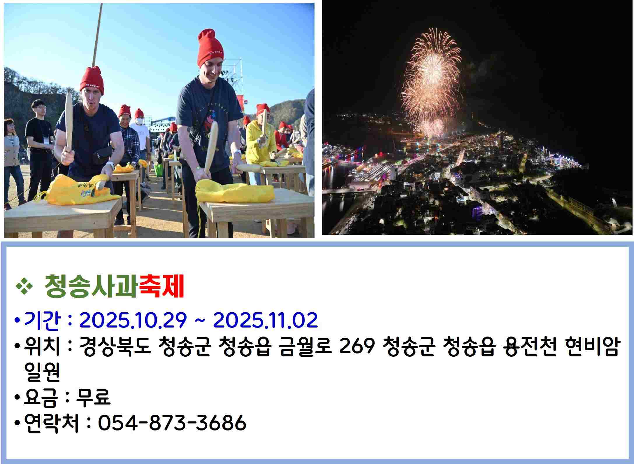 청송사과축제
