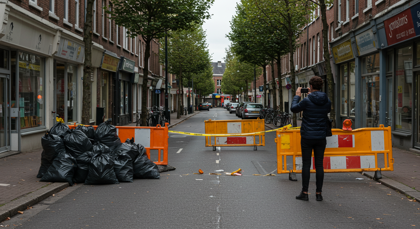 폐기물관리법, 112신고, 상가 앞 쓰레기