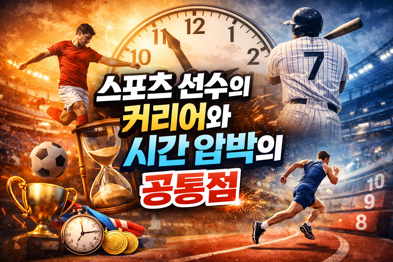 스포츠 선수의 커리어와 시간 압박: 한정된 시간 속에서 꽃피우는 성장의 미학