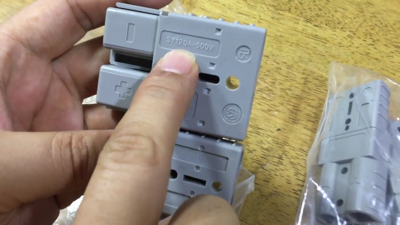 앤더슨 커텍터 용량 확인