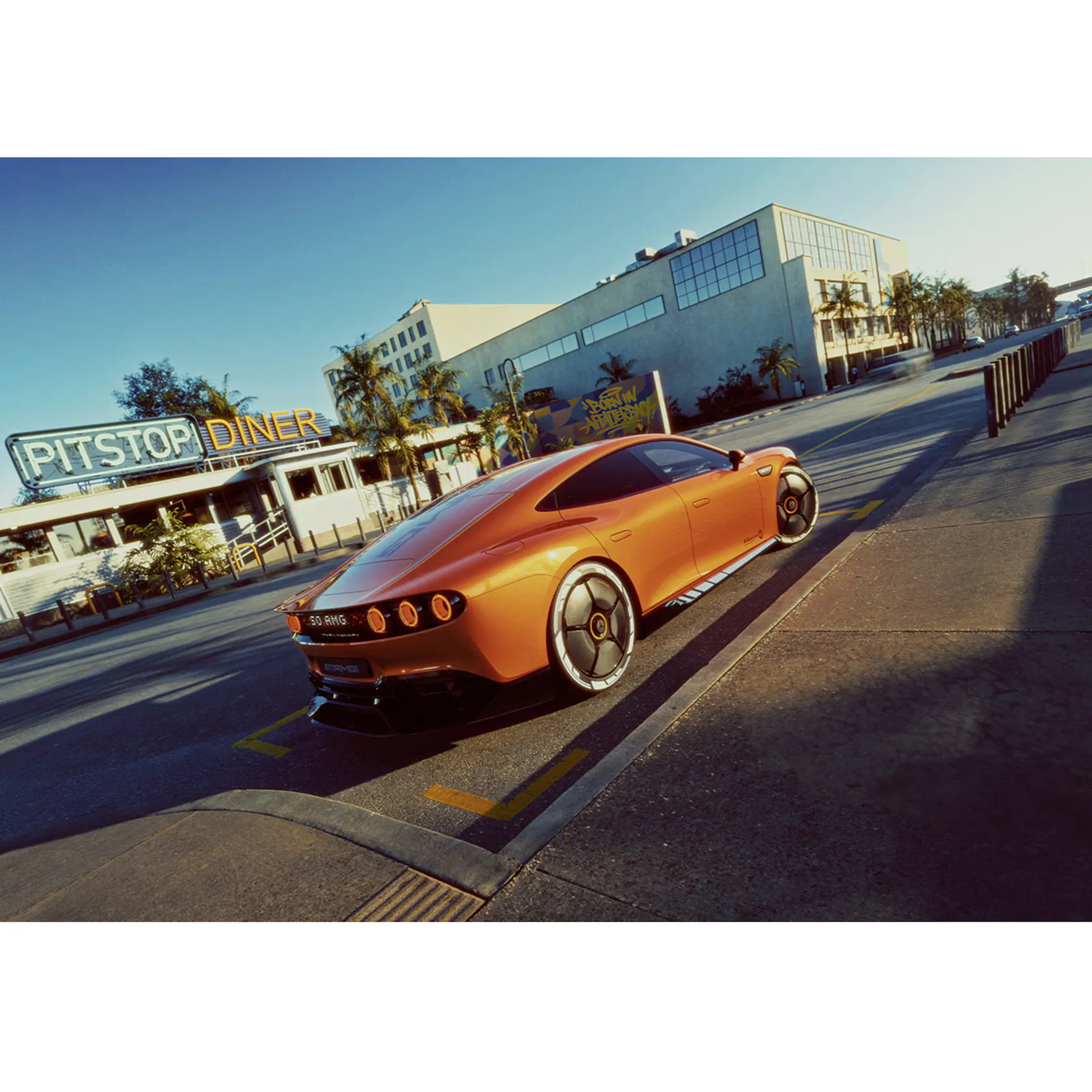 벤츠 AMG GT XX 자동차 이미지