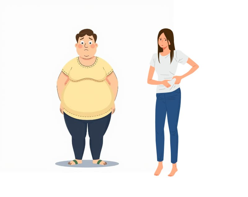 갑작스러운 체중 증가&middot;감소