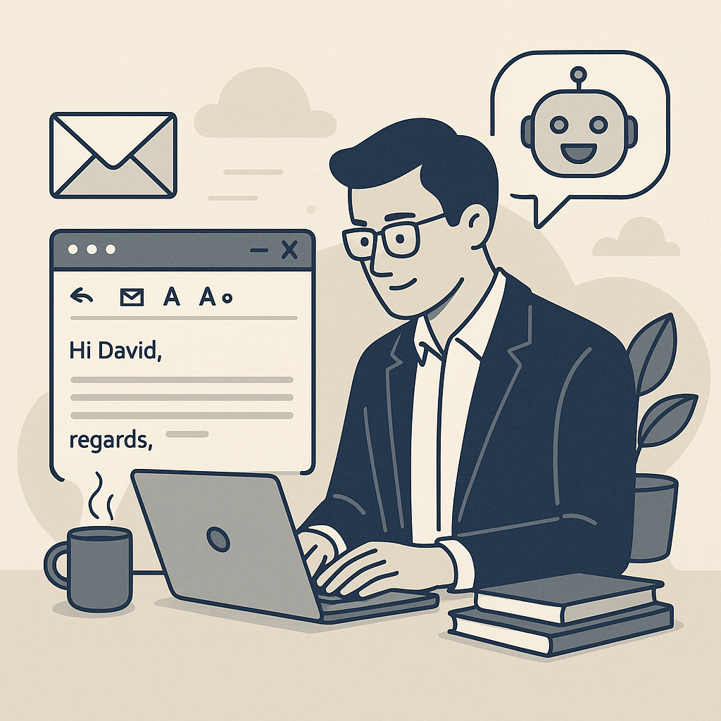 ChatGPT 이메일 자동 작성 활용법과 프롬프트 사례