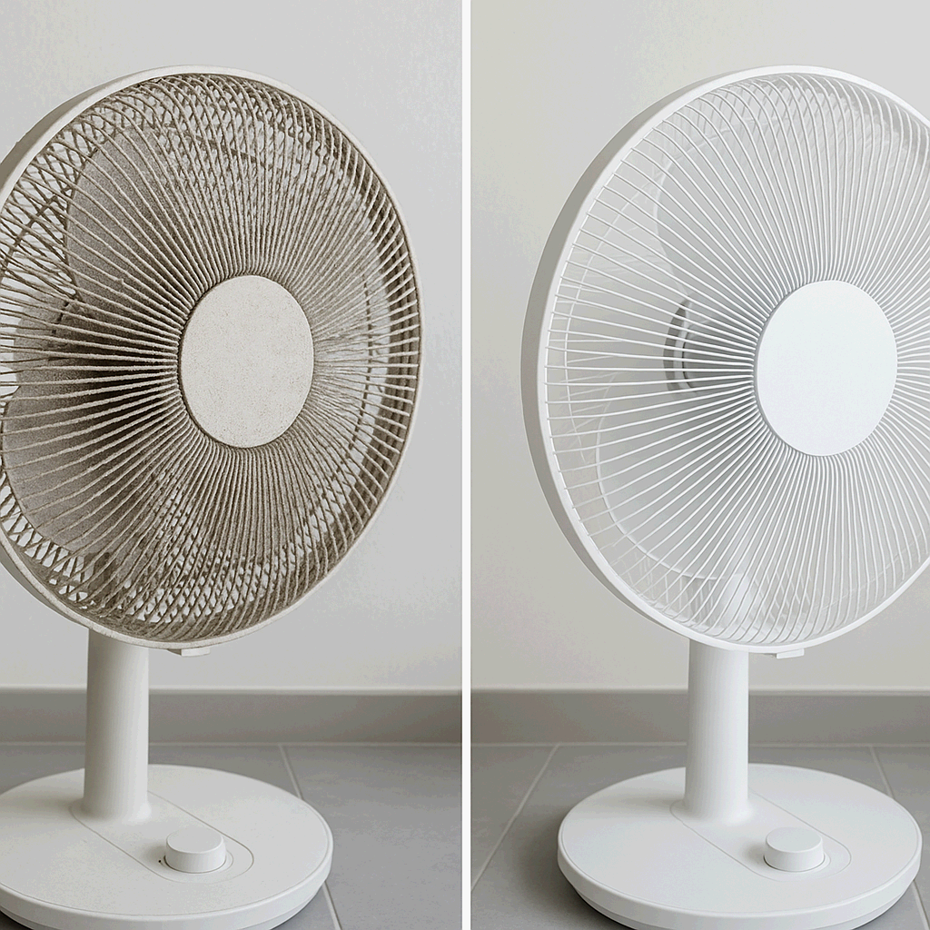 선풍기 청결 관리로 쾌적한 실내 환경 유지하기