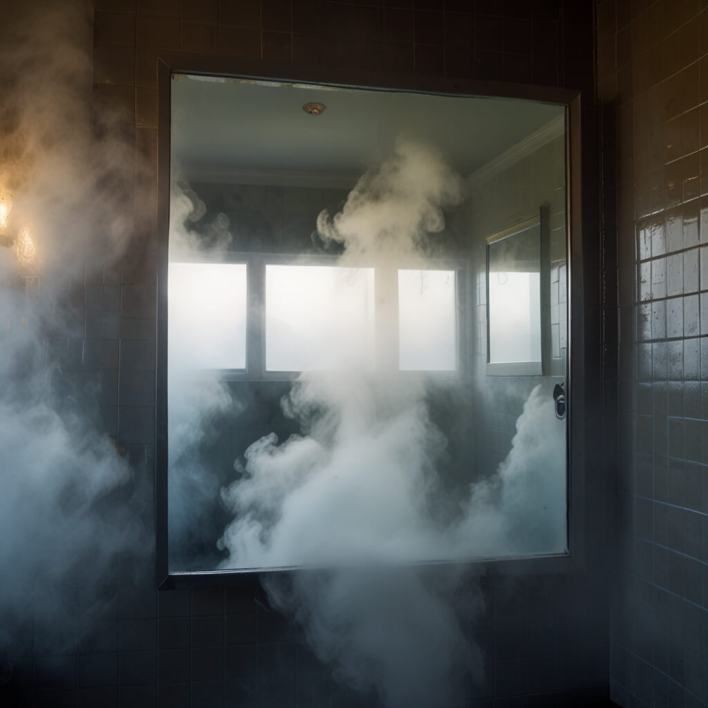 김이-서려있는-거울