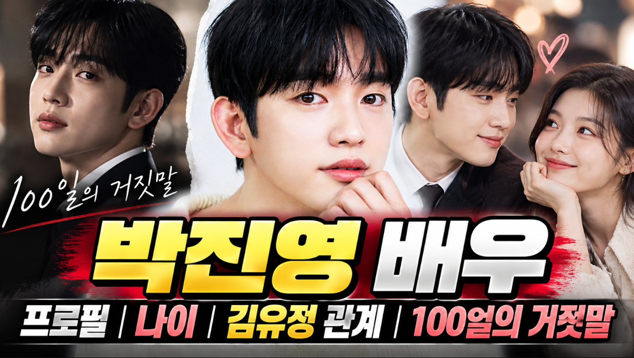 박진영 배우|프로필 나이·김유정 관계·100일의 거짓말
