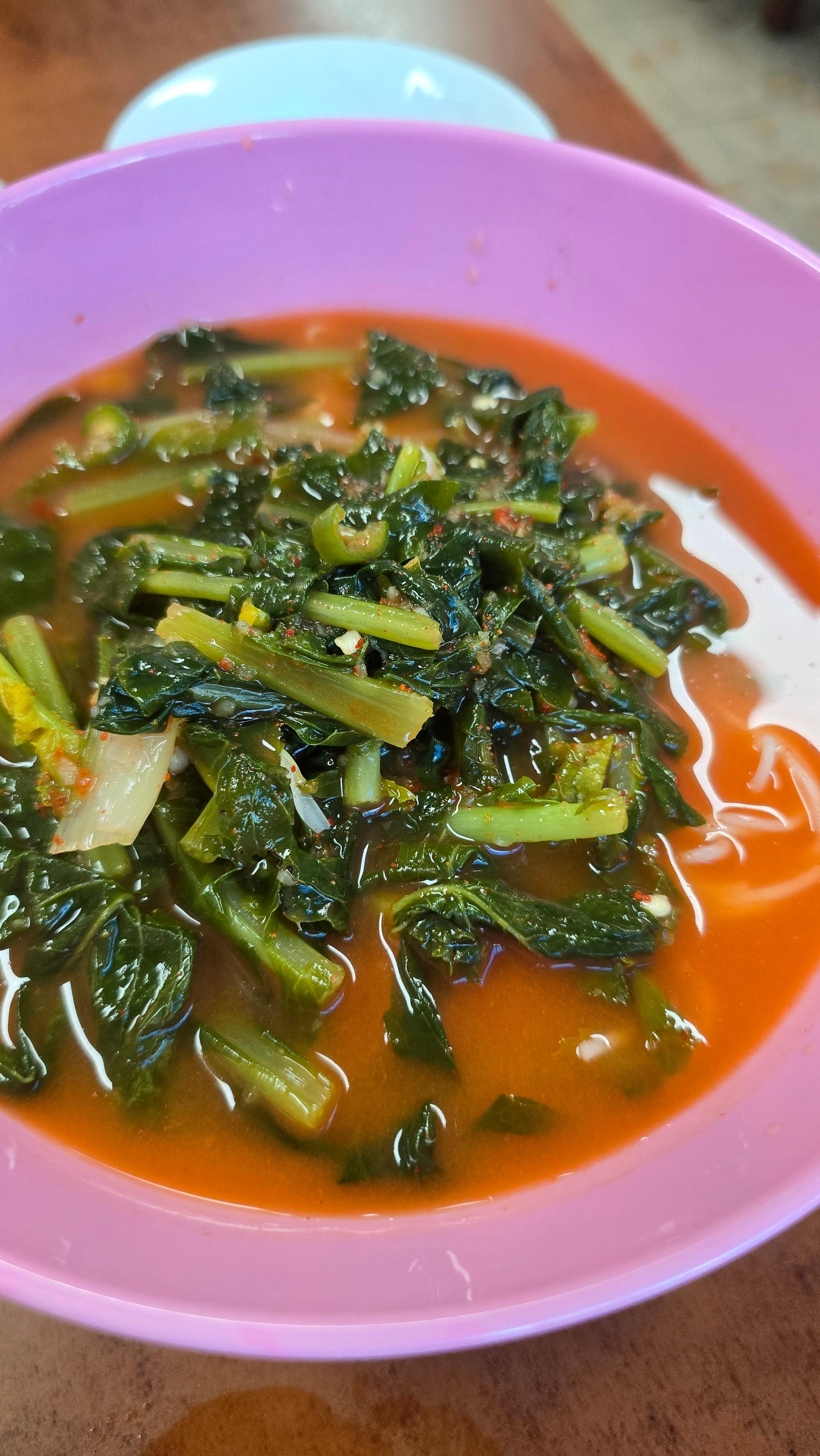 평산옥 열무국수