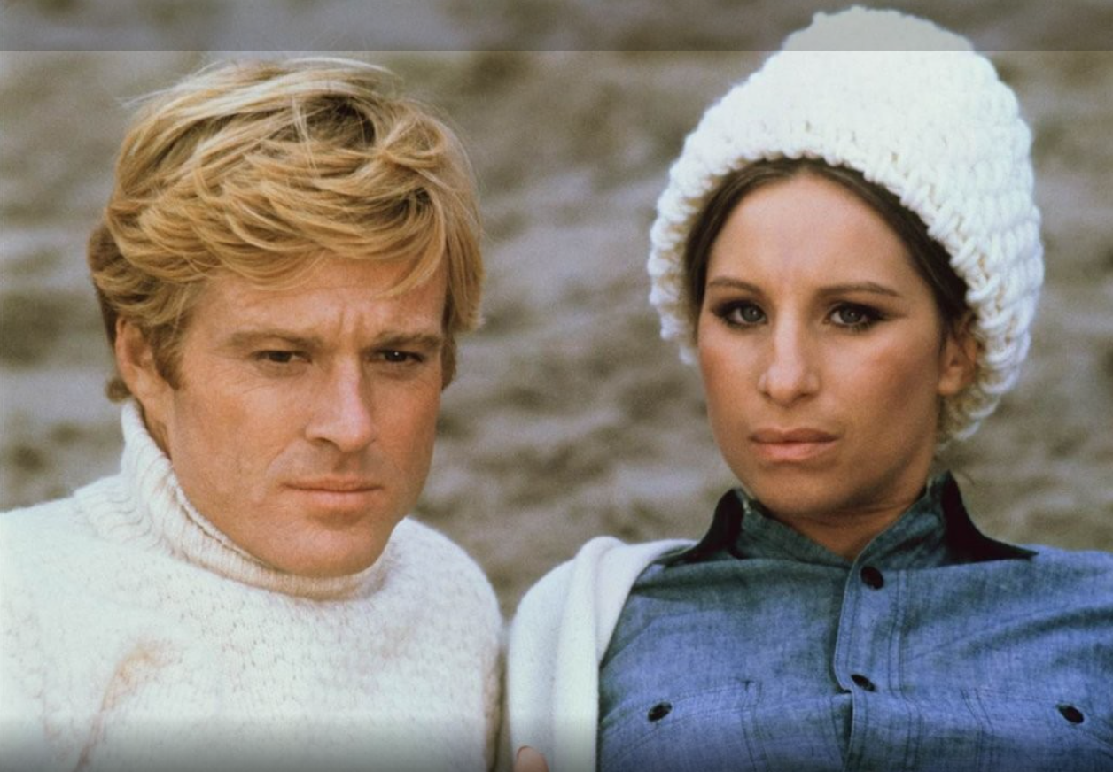 로버트 레드포드와 바브라 스트라이샌드 열연이 돋보이는 영화 <추억> 스틸.