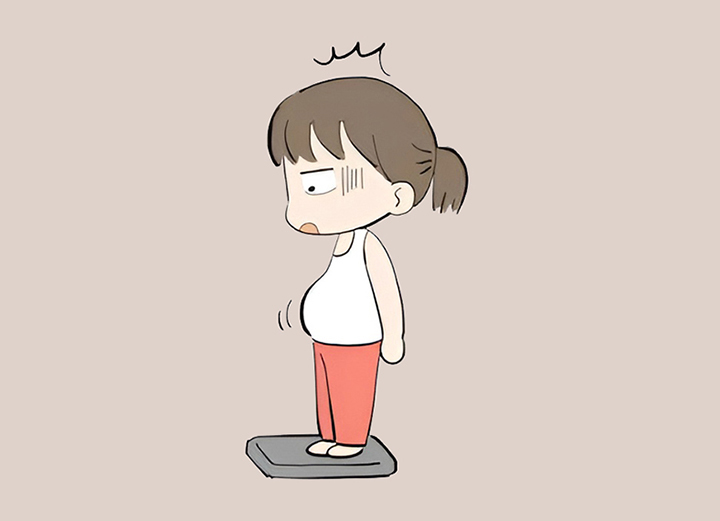 체중을-재는-여성