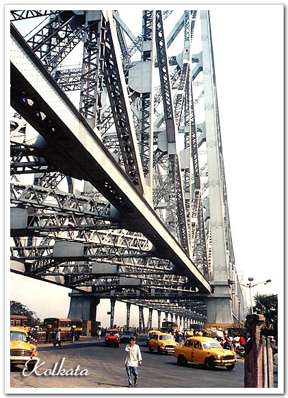 웅장한_인도_캘커타_하우라교