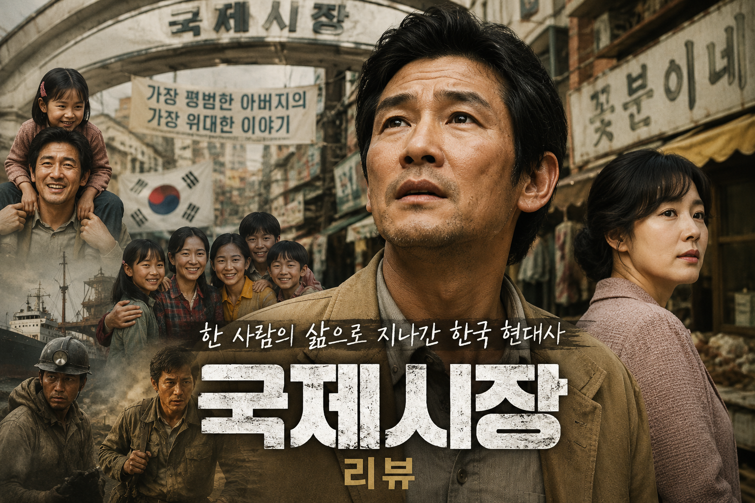국제시장 리뷰_한 사람의 삶으로 지나간 한국 현대사