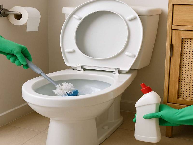 욕실 화장실 청소_변기