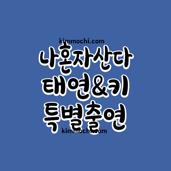 나혼자산다 태연&키