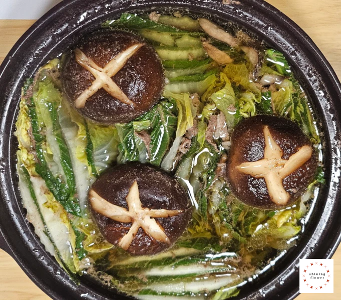 밀푀유나베-조리 후