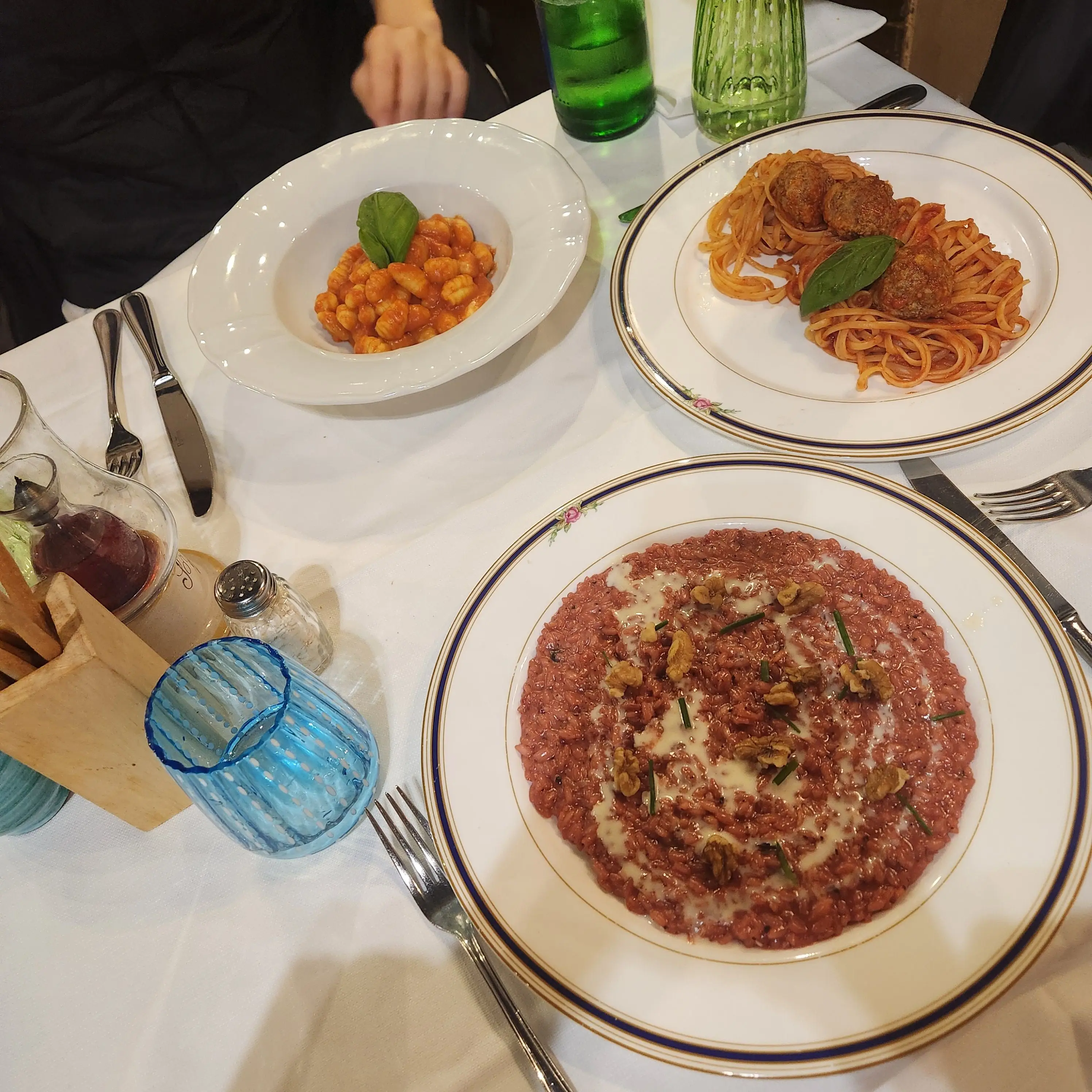 뇨끼-미트볼파스타-리조또