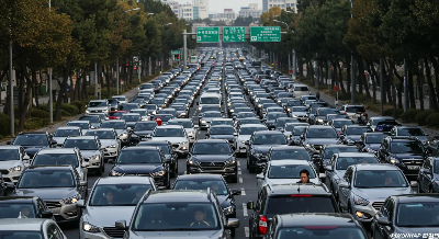 광진구 교통 체증