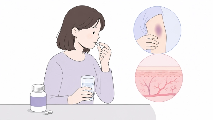 갑자기 몸에 멍이들때