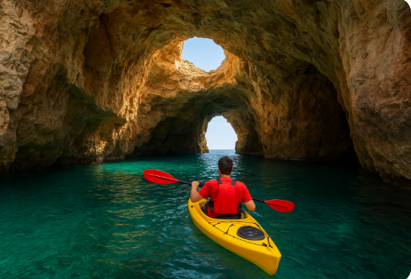 몰타 카약 투어 관련 이미지
