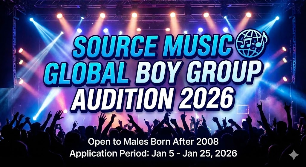 SOURCE MUSIC 2026 Global Boy Audition