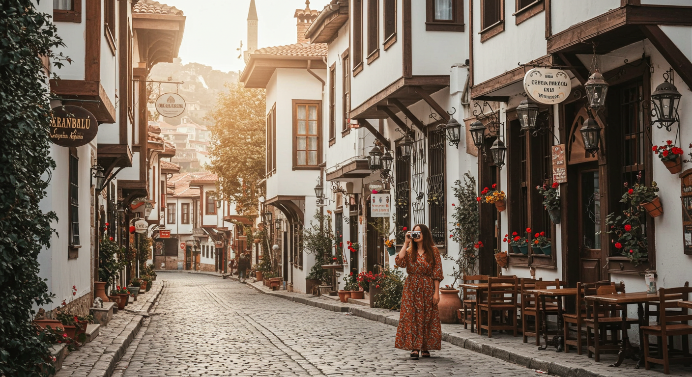 유럽풍 건축양식, 레트로한 골목 풍경