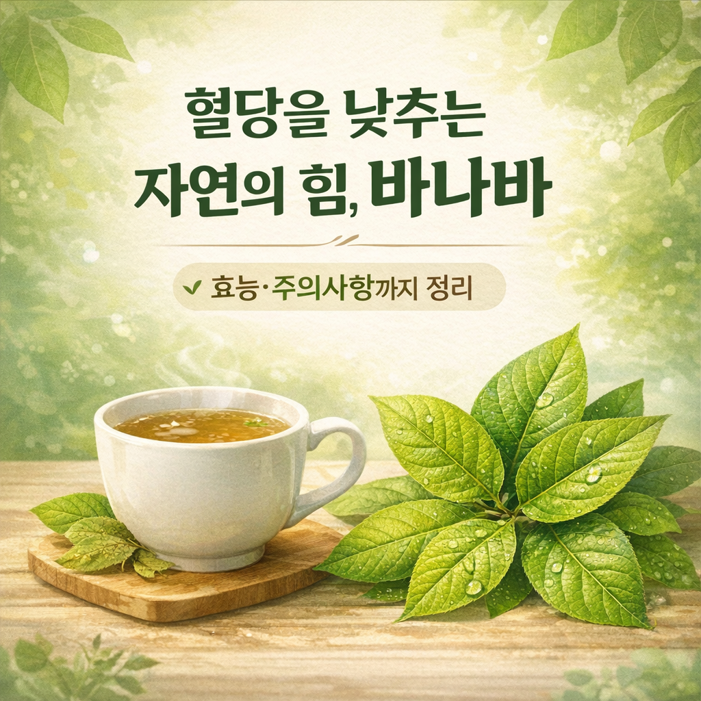 바나바 효능과 부작용 총정리 혈당·다이어트에 좋은 이유