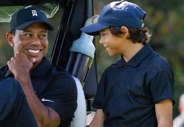 타이거 우즈 가족